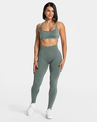 Acid Covert Scrunch Leggings „Basil“