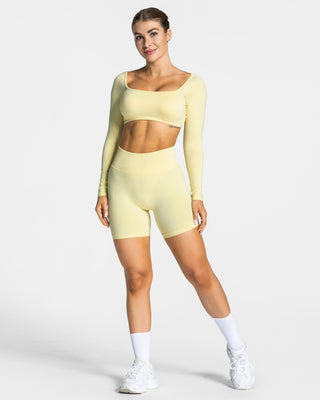 Femme Sculpt Scrunch Short "Gelb"