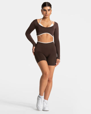 Ignite Sculpt Scrunch Short „Espresso“