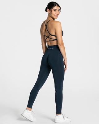 Pure Covert Scrunch Leggings „Midnight“
