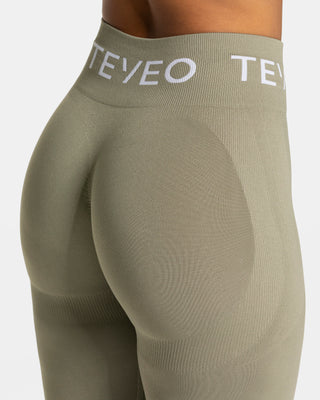 Signature Covert Scrunch Leggings „Khaki“