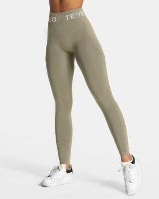 Signature Covert Scrunch Leggings „Khaki“