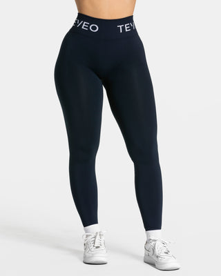 Signature Covert Scrunch Leggings „Midnight“