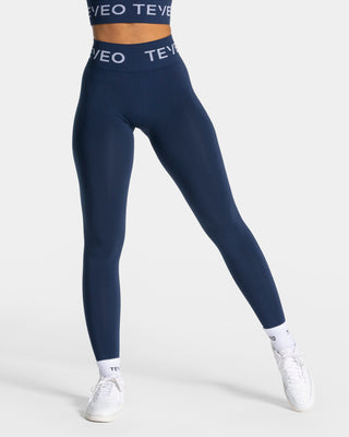 Signature Scrunch Leggings "Dunkelblau"