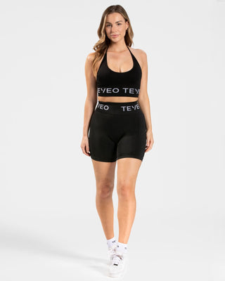 Signature Scrunch Short "Schwarz"