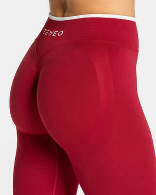Ignite Sculpt Scrunch Leggings „Kirsche“