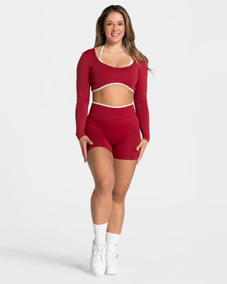 Ignite Sculpt Scrunch Short „Kirsche“