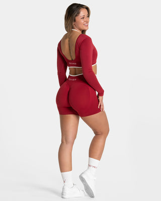 Ignite Sculpt Scrunch Short „Kirsche“