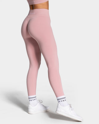 Zeitlose Scrunch Leggings "Rosa"