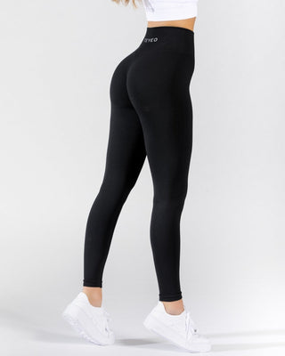 Edle Leggings "Schwarz"