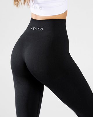 Edle Leggings "Schwarz"