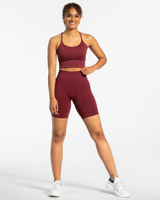 Edle Short "Weinrot"