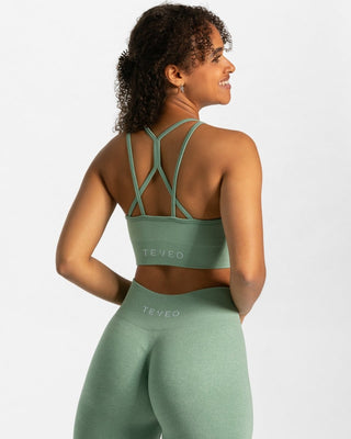 Timeless Scrunch BH „Salbei“