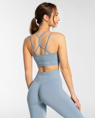 Timeless Scrunch Bh „Stahlblau“
